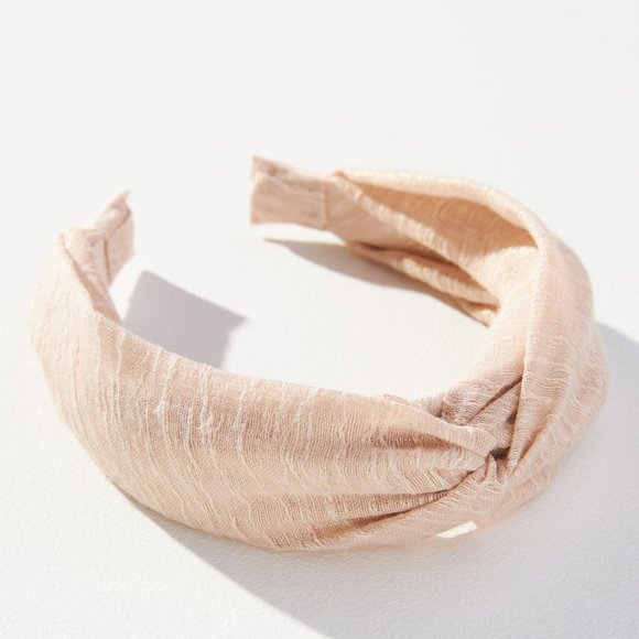 Anthropologie Accessories - Anthropologie Twisted Shimmer Headband